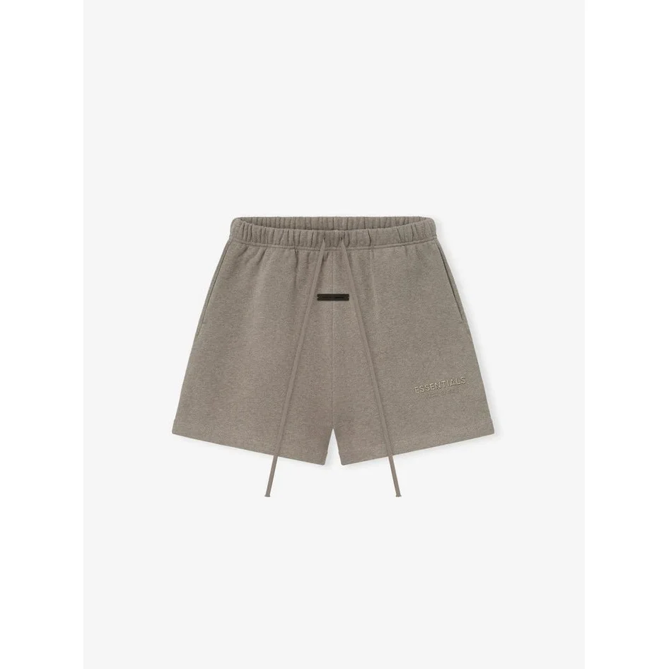 Grey drawstring shorts