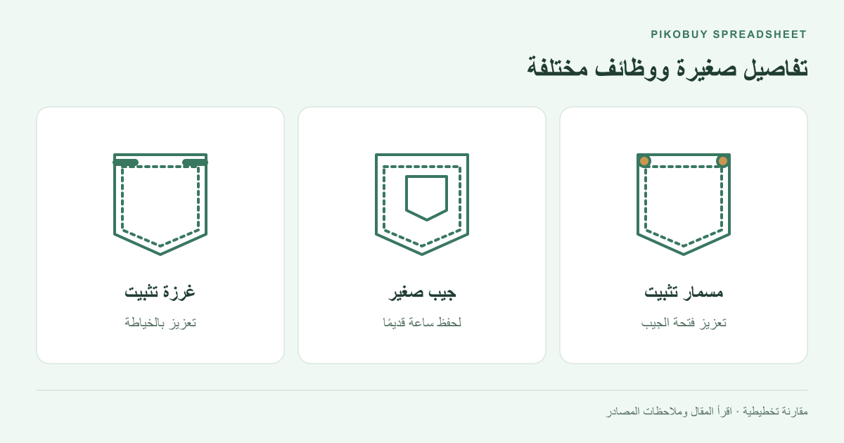 تفاصيل صغيرة ووظائف مختلفة