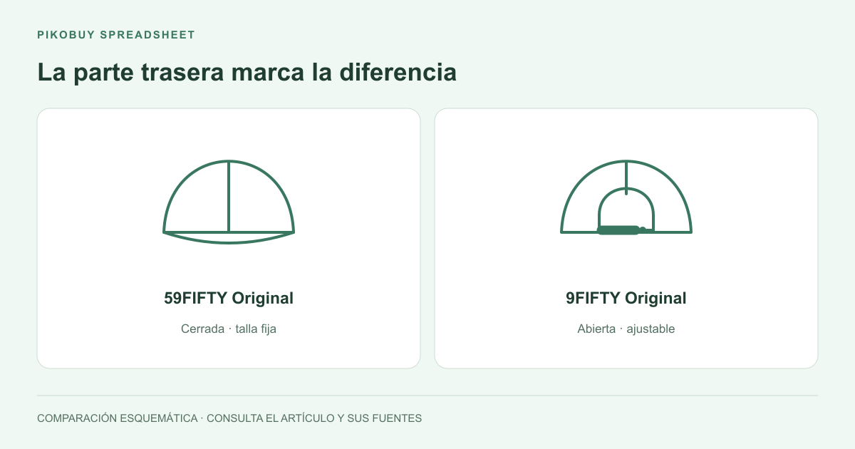 La parte trasera marca la diferencia