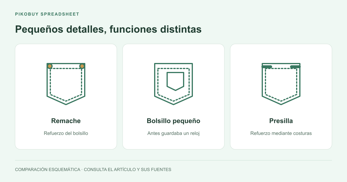 Pequeños detalles, funciones diferentes