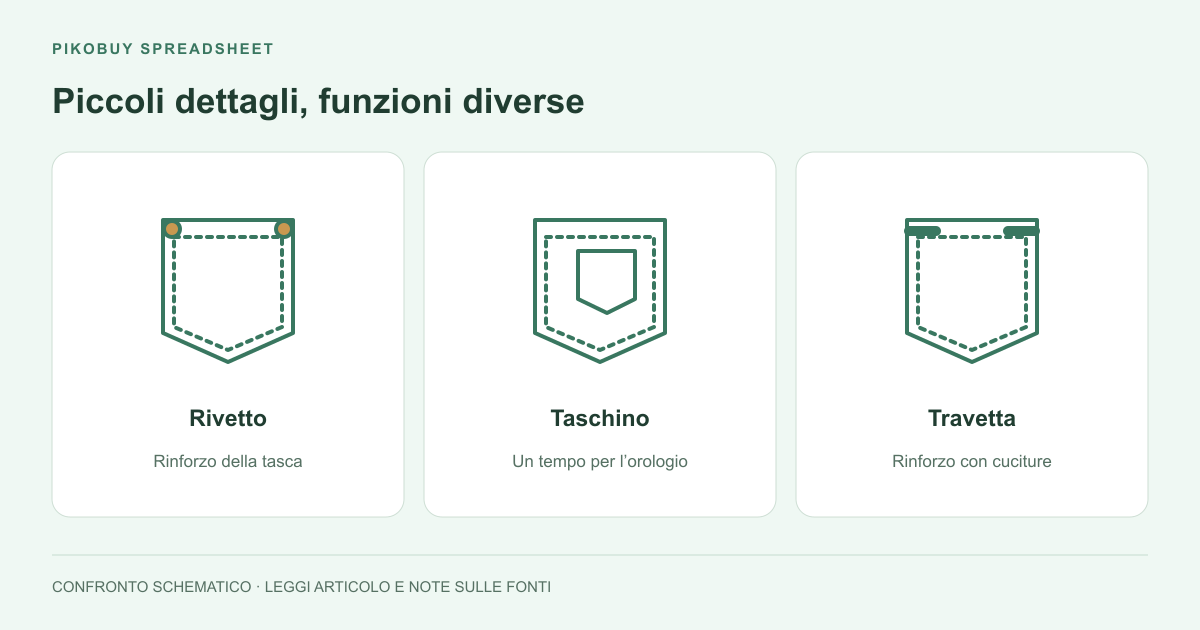 Piccoli dettagli, funzioni diverse