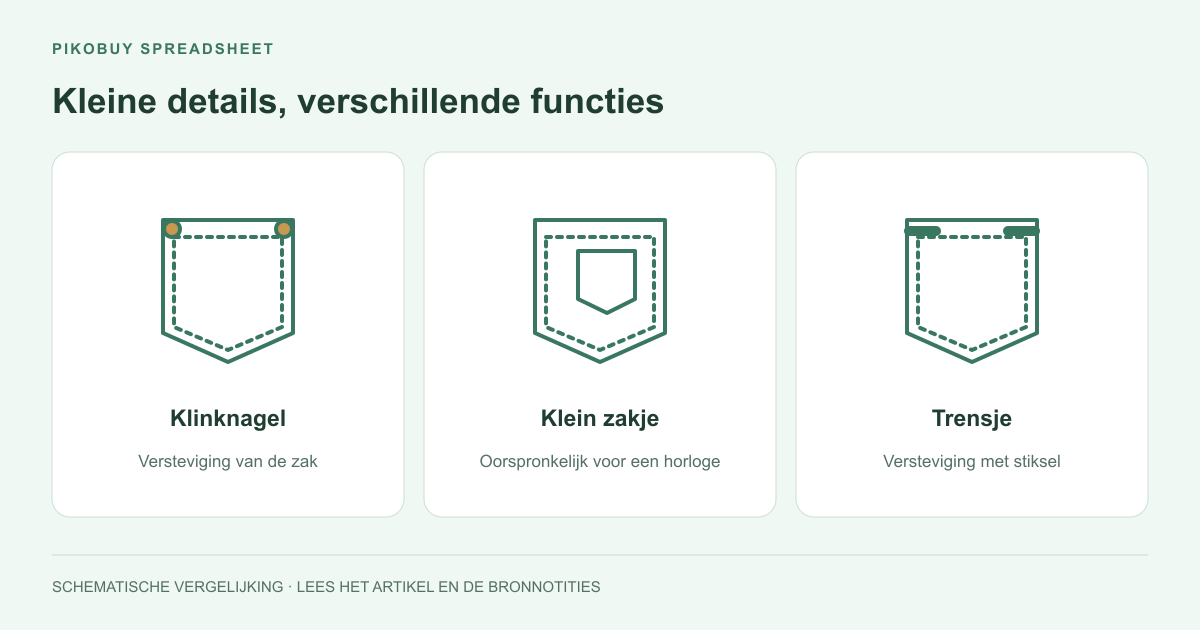 Kleine details, verschillende functies